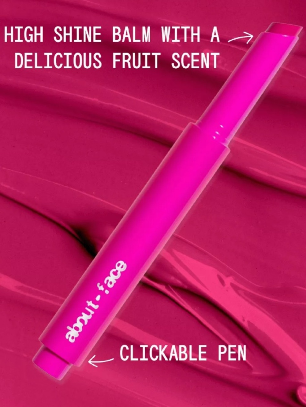ABOUT-FACE Cherry Pick Lip Color Butter in Dragonfruit Fusion 1.8g BRAND NEW - Picture 4 of 5